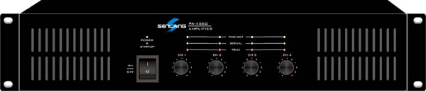 四声道纯后级广播扩声机 PA-4S60