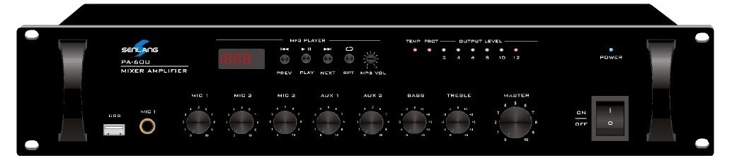 带USB合并式功放 PA-60U
